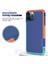Apple iPhone 12 Pro Kılıf Zebana Colorful Silikon Kılıf Siyah 4