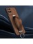 Oppo A54 Kılıf Zebana Classic Deri Kılıf Kahverengi 1