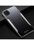 Samsung Galaxy A12 Kılıf Zebana Metal Mitras Kılıf (Silikon Kenar) Kırmızı 2