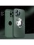 Apple iPhone 14 Pro Kılıf Zebana Shape Silikon Kılıf (Kablosuz Şarj Destekli - Kamera Korumalı) Koyu Yeşil 1