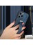 Apple iPhone 12 Pro Kılıf Zebana Classic Deri Kılıf Lacivert 2