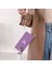 Apple iPhone 14 Kılıf Zebana Kalpli Love Kılıf Lila 2