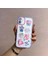 Apple iPhone 11 Uyumlu Kılıf Zebana Bear And Rabbit Silikon Kılıf Lila 1
