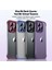 Apple iPhone 12 Kılıf Zebana Corner Pad (Kamera ve Köşe Koruyucu) Sierra Mavisi 8