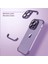 Apple iPhone 12 Pro Kılıf Zebana Corner Pad (Kamera ve Köşe Koruyucu) Derin Mor 7