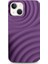 Apple iPhone 15 Plus Uyumlu Kılıf Zebana 3D Water Silikon Kılıf Derin Mor 2