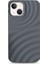 Apple iPhone 15 Plus Uyumlu Kılıf Zebana 3D Water Silikon Kılıf Gri 2