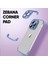 Apple iPhone 13 Pro Max Kılıf Zebana Corner Pad (Kamera ve Köşe Koruyucu) Sierra Mavisi 6