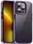 Apple iPhone 13 Pro Max Kılıf Zebana Comfort Silikon Kılıf Derin Mor 2