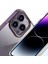 Apple iPhone 13 Pro Max Kılıf Zebana Comfort Silikon Kılıf Derin Mor 5