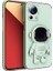 Xiaomi Mi 13 Lite Uyumlu Kılıf Standlı Astronot Silikon Kılıf Açık Yeşil 4