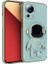 Xiaomi Mi 13 Lite Uyumlu Kılıf Standlı Astronot Silikon Kılıf Açık Mavi 4