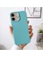Apple iPhone 11 Uyumlu Kılıf Zebana Woven Silikon Kılıf Turkuaz 1