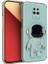 Xiaomi Redmi Note 9 Pro Max Uyumlu Kılıf Standlı Astronot Silikon Kılıf Açık Mavi 4