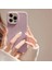 Apple iPhone 13 Pro Uyumlu Kılıf Zebana Woven Silikon Kılıf Rose Gold 3