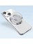 Apple iPhone 15 Uyumlu Kılıf Zebana Manyetik Standlı Magsafeli Most Silikon Kılıf Gri 2