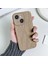 Apple iPhone 15 Uyumlu Kılıf Zebana Soft Wrink Silikon Kılıf Açık Kahverengi 1