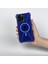 Apple iPhone 13 Pro Max Uyumlu Kılıf Zebana Airbag Fashion Silikon Kılıf (Kablosuz Şarj Destekli) Sierra Mavisi 2