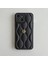 Apple iPhone 15 Plus Uyumlu Kılıf Zebana Camellia Deri Kılıf Siyah 3