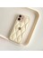 Apple iPhone 11 Uyumlu Kılıf Zebana Camellia Deri Kılıf Bej 2