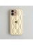 Apple iPhone 11 Uyumlu Kılıf Zebana Camellia Deri Kılıf Bej 3