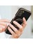 Samsung Galaxy S23 Plus Uyumlu Kılıf Standlı Astronot Silikon Kılıf Siyah 3