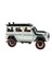 1:16 Ölçek Metal Model Suv Araba Çek Bırak Işıklı Sesli Beyaz 4
