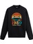 Retro 1980 Mixtape Limited Edition Doğum Günü Hediyesi Vintage Tasarım Kapşonlu Sweatshirt 1