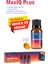Maxiq Plus | Zihinsel Performansı ve Odaklanmayı Destekleyen Ginkgo Biloba, B Vitaminleri İçeren Sıvı Takviye | Portakal Aromalı | 10 mL x 10 Flakon 1