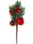 Yılbaşı Ağaç Süsü Yılbaşı Kozalaklı, Narlı, Kokinalı Yapay Çiçek 1