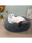 Yuva-Koyu Gri Tarzı 50CM Kedi Süper Yumuşak Uzun Püsküllü Sıcak Mat Sevimli Hafif Kedi Yuvası Yatak Yuvarlak Tüylü Rahat Dokunuşlu Pet Ürünleri (Yurt Dışından) 1