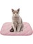 Pembe Evcil Hayvan Yatak Stili S(55X33CM) Furrybaby Pet Kedi Matı Yumuşak Kafes Matları Kaymaz Tabanlı Yıkanabilir Evcil Hayvan Yastığı Köpek Yatma Kedi Aksesuarları Gatos (Yurt Dışından) 1