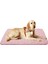 Pembe Evcil Hayvan Yatak Stili S(55X33CM) Furrybaby Pet Kedi Matı Yumuşak Kafes Matları Kaymaz Tabanlı Yıkanabilir Evcil Hayvan Yastığı Köpek Yatma Kedi Aksesuarları Gatos (Yurt Dışından) 3