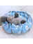 No.9 Tarzı 70CM Dış Çap Süper Yumuşak Sıcak Kedi Yatağı Ayarlanabilir Köpek Matı Pet Yatma Sepeti Yuvarlak Puf Kafes Hafif Rahat Dokunuş 17 Renk (Yurt Dışından) 5