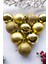 Yılbaşı Ağaç Süsü Altın Renkli Top Noel Süs 5 cm 10 Adet 3