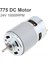 TLS Robotik RS775 24V 10000 Rpm Dc Motor Yüksek Hız ve Tork D Shaft 2