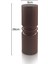 Pillar Seramik Vazo - Dekoratif Ev Aksesuarı - Kahve - 26 cm * 9 cm 2
