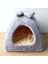 Açık Gri Tarzı M 35X35CM Kedi Köpek Evi Koltuk Yatak Kış Sıcak Uyku Için Yavru Köpek Kedi Malzemeleri Kesilmiş Kedi Matları (Yurt Dışından) 1