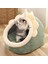 Drak Yeşili Tarzı S (31X30X28CM) Kedi Yatağı Sıcacık Kedi Kumu Rahat Kedi Evi Çadırı Çok Yumuşak Küçük Köpek Matı Yıkanabilir Kediler Yatakları (Yurt Dışından) 1
