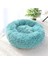 Yeşil Stil 40CM Süper Yumuşak Kedi Yatağı Evi Sıcak Kış Kedi Yavrusu Yatak Yuvası Uzun Püsküllü Yavru Yuvarlak Koltuk Küçük Köpekler Kedi Kulübesi Kaymaz (Yurt Dışından) 1