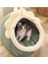 Yeşil Stil L (48CMX45CMX37CM) Tatlı Kedi Yatağı Sıcak Evcil Hayvan Sepeti Rahat Kedi Yuvası Yastık Kedi Yatağı Çadırı Yumuşak Küçük Köpek Matı Çanta Mağara Evin Kediler Için Uygun (Yurt Dışından) 1