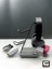 Gri Granit Ahşap Ve Siyah Metal Gaming Ps4 Ps5 Xbox Joystick Controller Tutucu Ve Kulaklık Dikey Standı 8