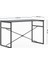 Masa Takımı Minderli Bench Bank Masa Seti 120X60 Masa Mutfak Masası Yemek Masası Füme 1556 4
