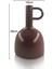 Tolia Seramik Vazo - Dekoratif Ev Aksesuarı - Kahve - 28 cm * 18 cm 2