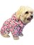 Pink Panda Polarlı Küçük Irk Köpek Yağmurluğu 1