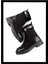 Siyah Streç Kadın Bot & Bootie K02643085017 1