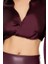 F21 Saten Crop Gömlek 5