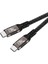 QG01 Type-C To Type-C Usb4 Pd Data Şarj Kablosu 240W 40GBPS 8K@60Hz 0.2 Metre 2