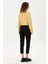 Kadın Siyah Pantolon (Kanvas-Chino) 50298545-Vr046 4
