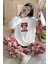 Maus Bahd Trend Sweatshirt Pantolon Minnie Mouse Baskılı Pijama Takımı 1